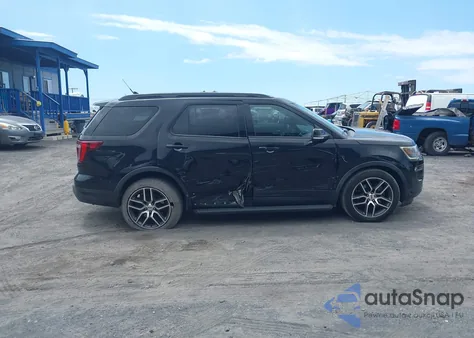2019 Ford Explorer Sport from USA, damaged, VIN 1FM5K8GT9KGA10143
